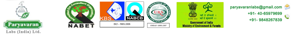 Paryavaran Labs (India) Ltd are Environmental Labs & Consultants in Madhapur, Hyderabad Dr. Y. C. REDDY Mob No +91-9848267839